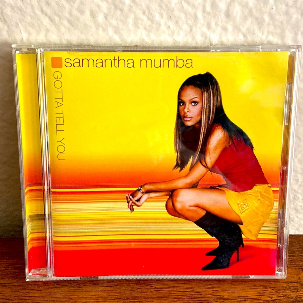 5/$10❤️❤️❤️VINTAGE 2001 SAMANTHa MUMBA GOTTA TELL YOU CD